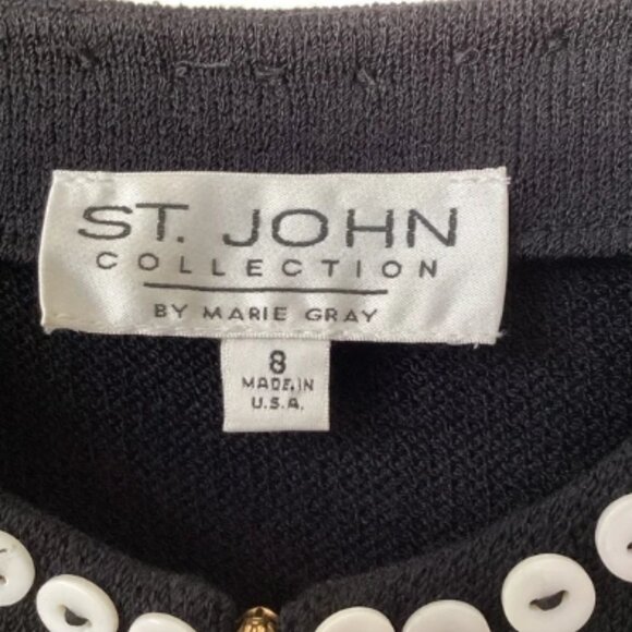 St. John Collection by Marie Gray Zip Front Jacket - Picture 4 of 5